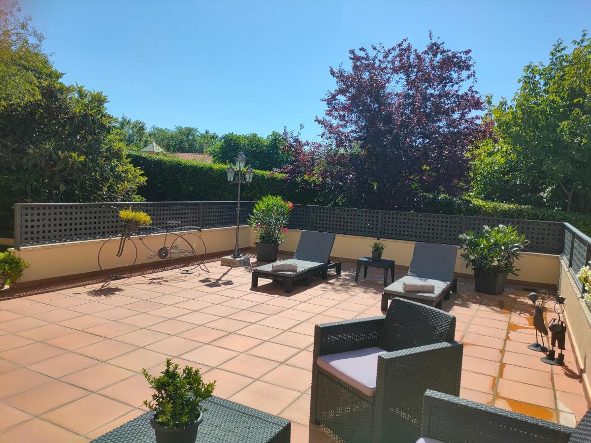 Loft Abantos - 120M2 Mas Terraza Y Jardin Independiente San Lorenzo de El Escorial Ngoại thất bức ảnh
